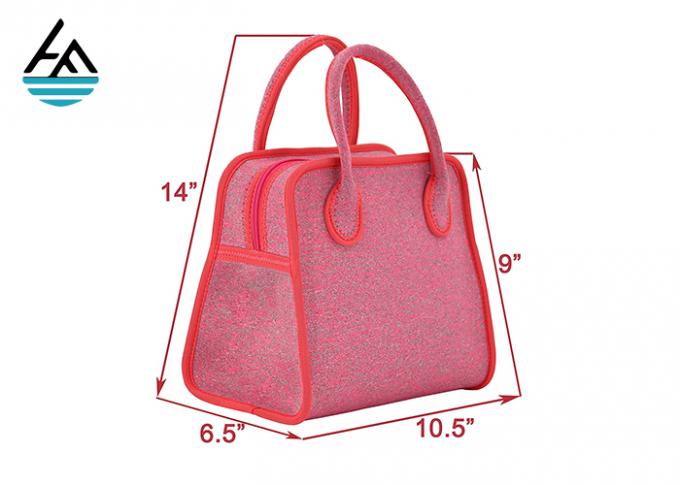 Le grand sac d'emballage construit durable du néoprène de mode avec la poignée facile portent