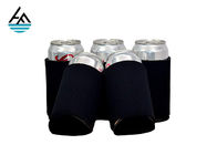 Le néoprène fait sur commande peut les bords de tissu piqués par refroidisseur de canette de bière du néoprène de support