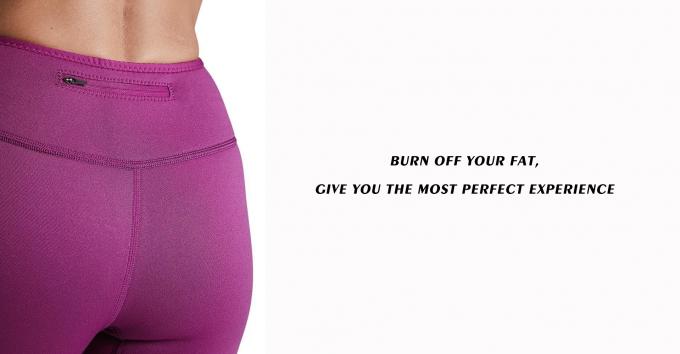 Le pantalon élastique confortable de séance d'entraînement du néoprène pour la perte de poids absorbe la sueur